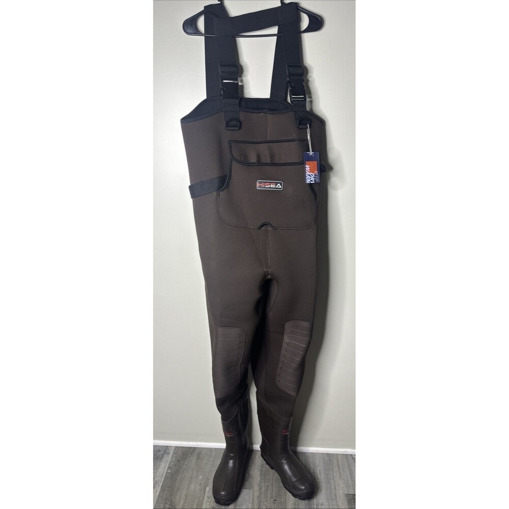 New HISEA Waders 200 Gram 3M Thinsulate - $105 on Amazon - Size 8/41